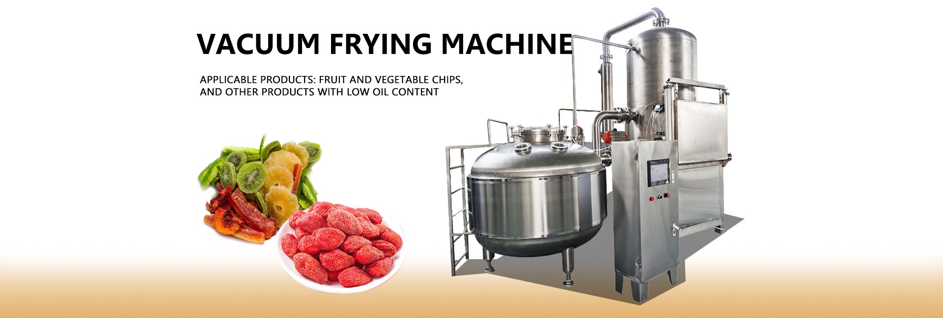 Products Archive Vacuum frying machine