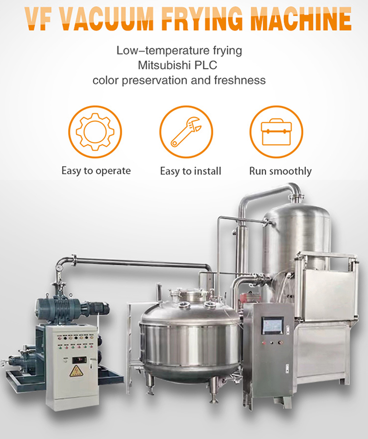 Vacuum frying machine-The most advanced frying equipment - Fruits Vacuum Frying Machine - 1