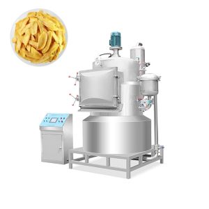 Mango Fruits Chips Vacuum Frying Machine For Crispy Snack Chips